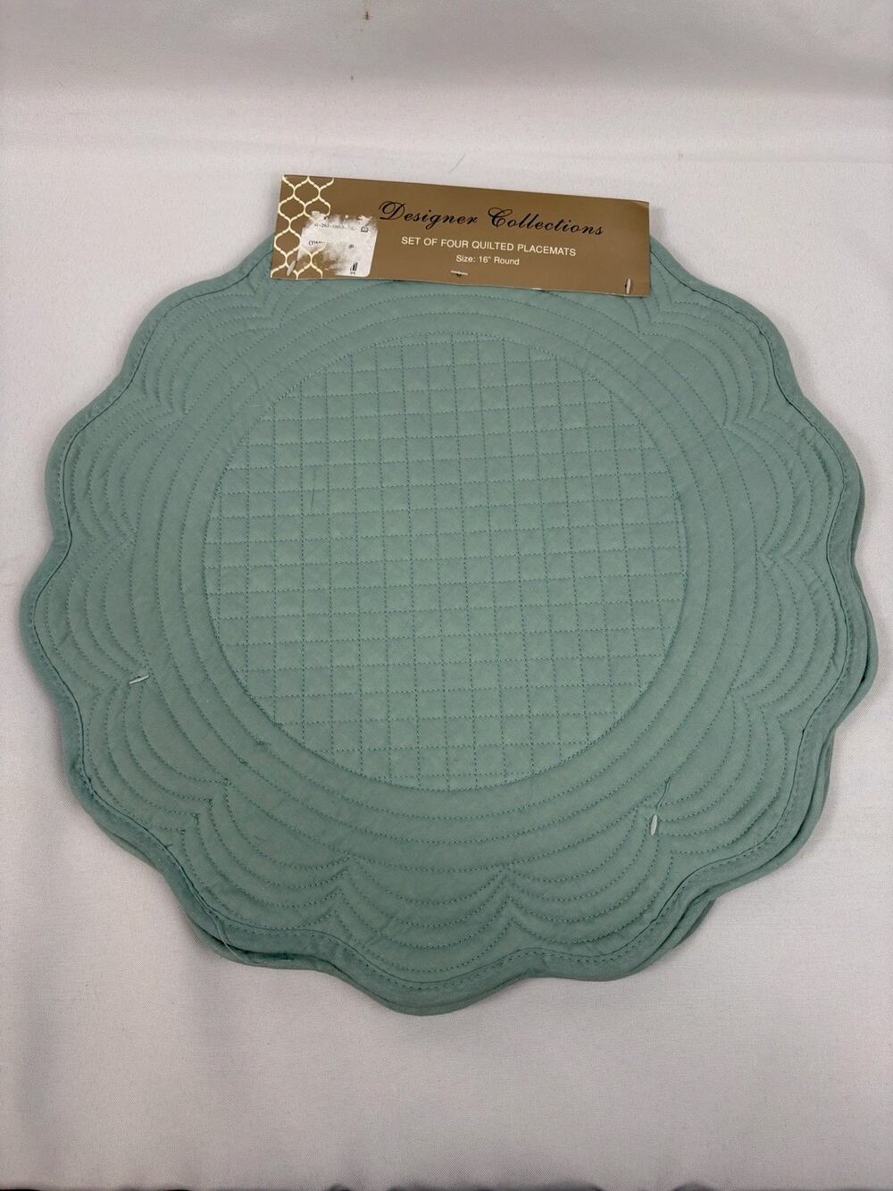 Set of 4 Quilted Placemats